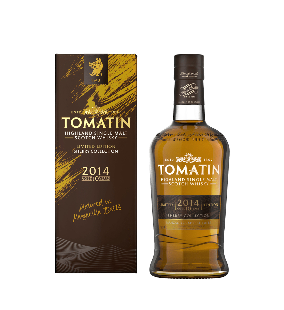 Tomatin Sherry Collection Highland Single Malt Scotch Whisky Manzanilla Special Edition 0.7L